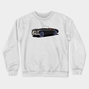 MG MGA Roadster in black Crewneck Sweatshirt